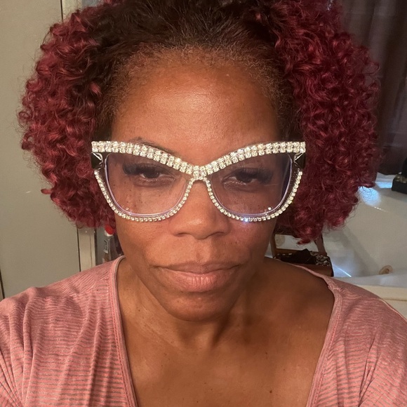 Never worn fashion glasses that are cute for casual and evening wear. - Picture 1 of 5